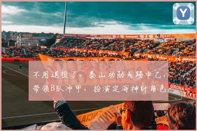 不用退役了，泰山功勋或踢中乙，带领B队冲甲，扮演定海神针角色