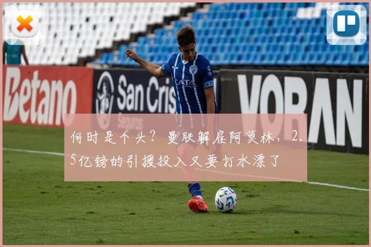 何时是个头?曼联解雇阿莫林,2.5亿镑的引援投入又要打水漂了