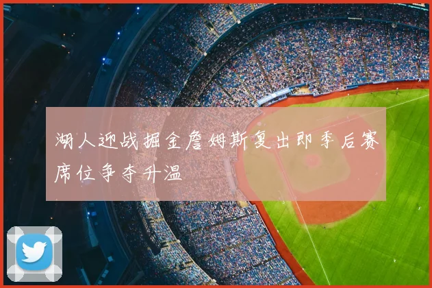 湖人迎战掘金詹姆斯复出即季后赛席位争夺升温
